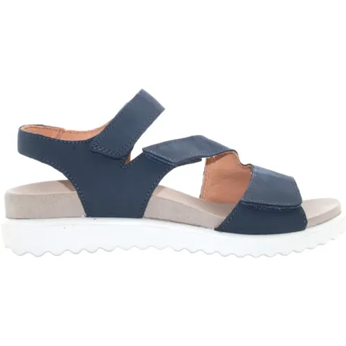 Blaue Damensandalen , Damen, Größe: 38 EU - legero - Modalova