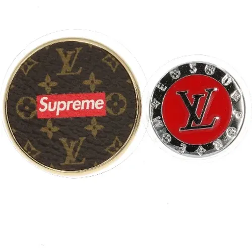 Pre-owned Metal brooches , female, Sizes: ONE SIZE - Louis Vuitton Vintage - Modalova