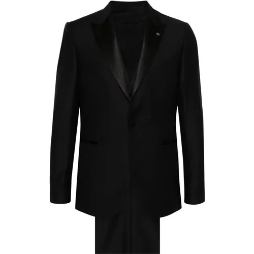 Single Breasted Suits, male, , Size: M Blazers - Tagliatore - Modalova