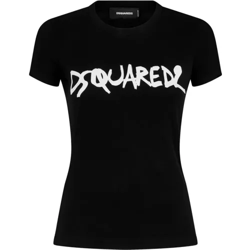 Mini FIT TEE , female, Sizes: XS, L - Dsquared2 - Modalova