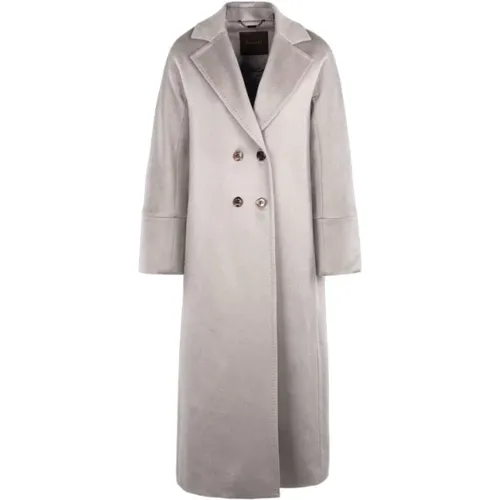 Ravenna-Le Doppelreihiger langer Mantel,Moderner, eleganter langer Mantel,Einreihiger Mantel - Moorer - Modalova
