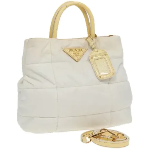 Pre-owned Tote Bags, female, , Size: ONE SIZE Pre-owned Nylon prada-bags - Prada Vintage - Modalova