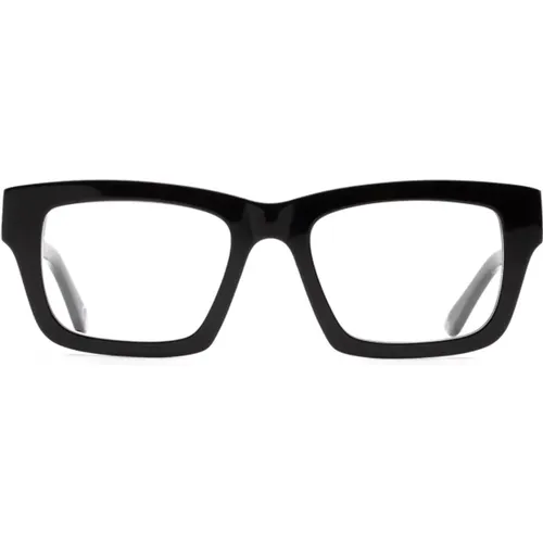 Schwarze Brille Numero 108 , unisex, Größe: 52 MM - Retrosuperfuture - Modalova