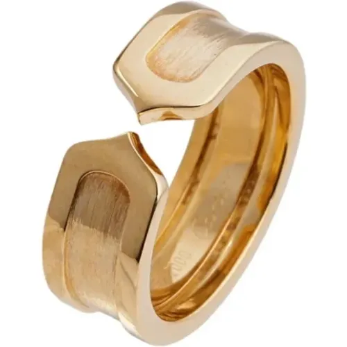 Pre-owned Jewellery, female, , Size: ONE SIZE Pre-owned Gold rings - Cartier Vintage - Modalova