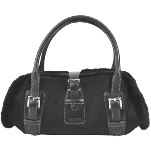 Pre-owned Fur handbags , female, Sizes: ONE SIZE - Loewe Pre-owned - Modalova