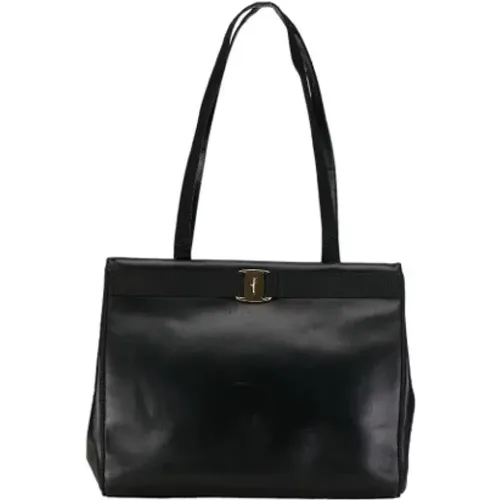 Pre-owned Leather totes , female, Sizes: ONE SIZE - Salvatore Ferragamo Pre-owned - Modalova