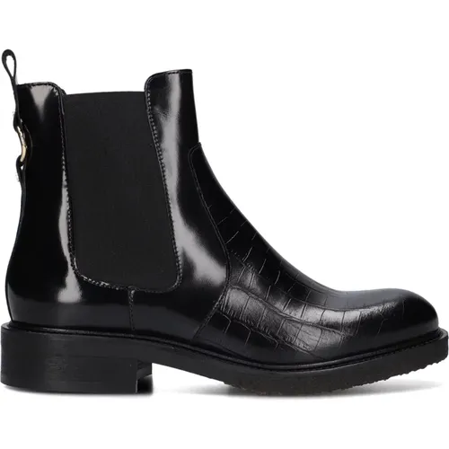 Schwarze Chelsea Boots für Damen , Damen, Größe: 38 EU - Billi Bi - Modalova