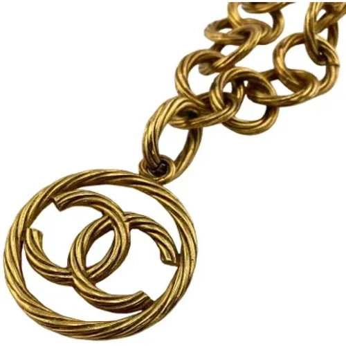 Pre-owned Gold chanel-jewelry , female, Sizes: ONE SIZE - Chanel Vintage - Modalova