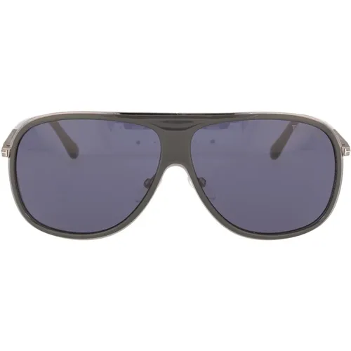 Sunglasses, male, , Size: 62 MM Clic Navigator Sungles - Tom Ford - Modalova