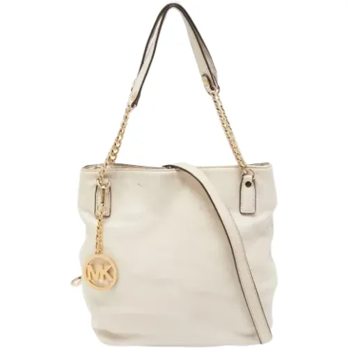 Pre-owned Tote Bags, female, , Size: ONE SIZE Pre-owned Leather shoulder-bags - Michael Kors Pre-owned - Modalova