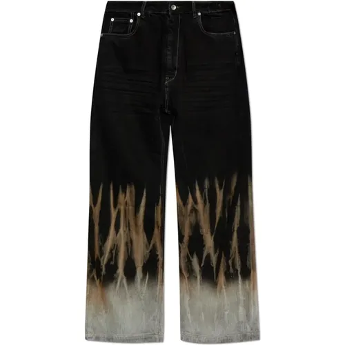 Straight Jeans, male, , Size: W33 Jeans Geth - Rick Owens - Modalova