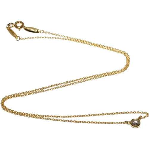 Pre-owned Jewellery, female, , Size: ONE SIZE Pre-owned Metal necklaces - Tiffany & Co. Pre-owned - Modalova