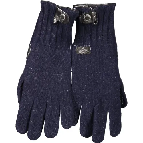 Handschuhe Herren Blau , Herren, Größe: L - Harmont & Blaine - Modalova