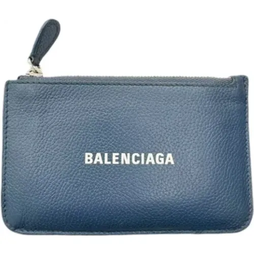 Pre-owned Wallets, male, , Size: ONE SIZE Pre-owned Leather wallets - Balenciaga Vintage - Modalova