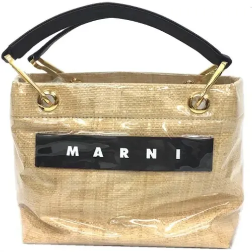 Pre-owned Tote Bags, female, , Size: ONE SIZE Pre-owned Raffia totes - Marni Pre-owned - Modalova