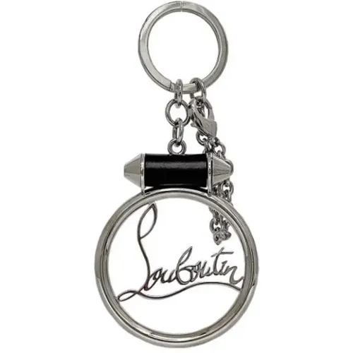 Pre-owned Accessories, unisex, , Size: ONE SIZE Pre-owned Metal key-holders - Christian Louboutin Pre-owned - Modalova