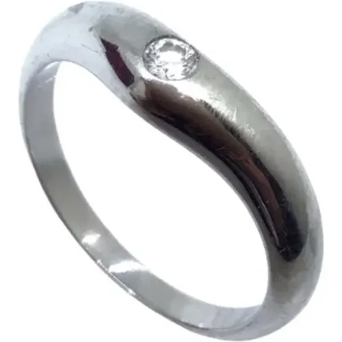 Pre-owned Jewellery, female, , Size: ONE SIZE Pre-owned Platinum rings - Bvlgari Vintage - Modalova