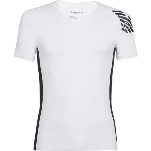 Cotton Blend T-Shirt with Art. 111760 , male, Sizes: S, XL, L - Emporio Armani - Modalova