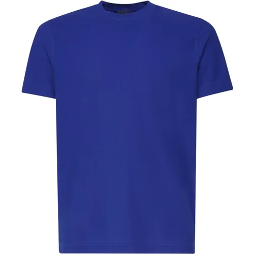 T-shirts and Polos , male, Sizes: 3XL, S - Zanone - Modalova