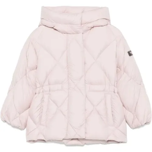 Rosa Gepolsterte Diamant-Steppjacke - Il Gufo - Modalova