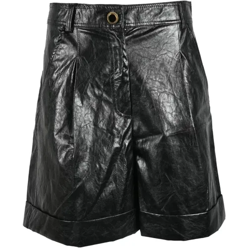 Metallisches Freizeit-Shorts , Damen, Größe: S - Marella - Modalova