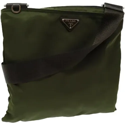 Pre-owned Cross Body Bags, female, , Size: ONE SIZE Pre-owned Nylon prada-bags - Prada Vintage - Modalova