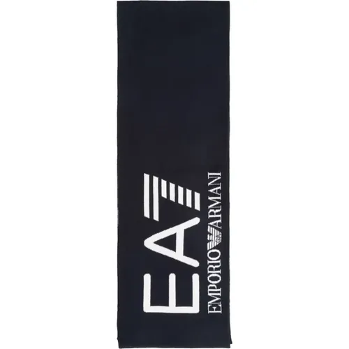 Stylish Scarf for Men , unisex, Sizes: M - Emporio Armani EA7 - Modalova