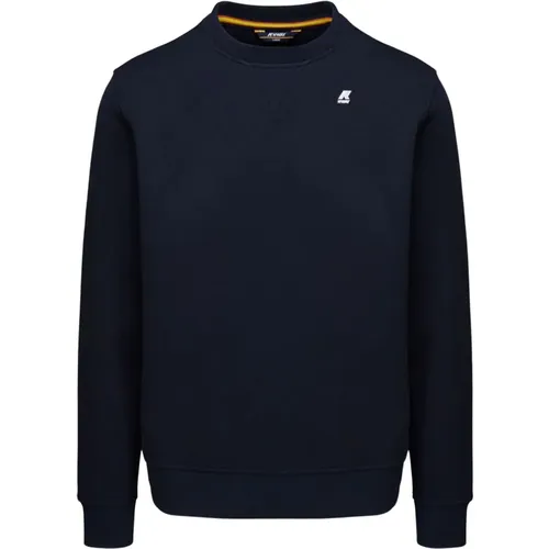 Depth Fleece Sweatshirt , male, Sizes: M, 3XL, XL, 2XL - K-way - Modalova
