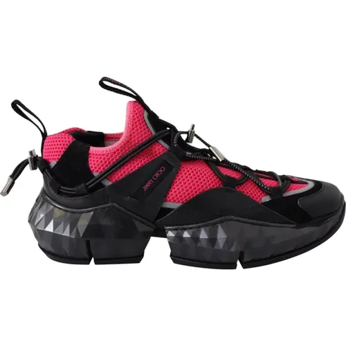 Pink Diamond Trail Sneakers , male, Sizes: 5 UK, 6 UK - Jimmy Choo - Modalova