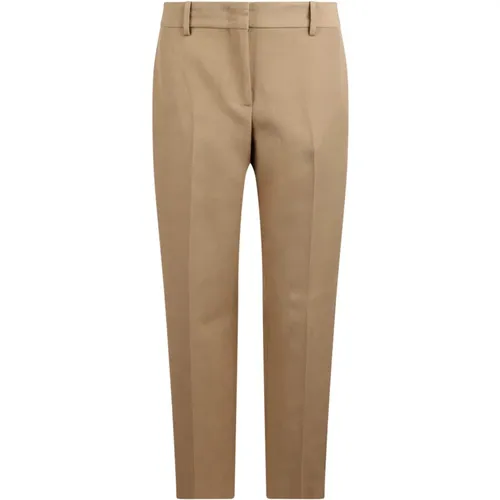 Tailored Trousers with Hidden Closure , female, Sizes: L, M, S - Ermanno Scervino - Modalova