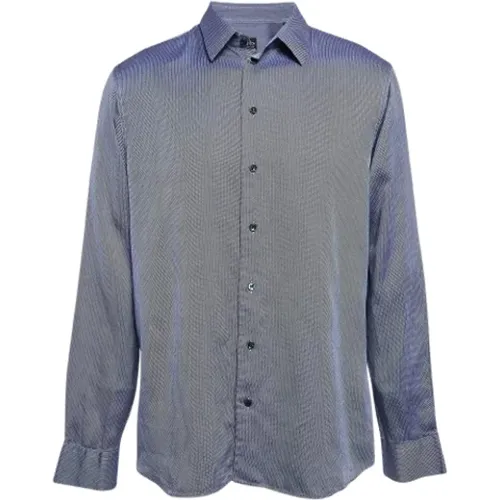 Pre-owned Shirts, male, , Size: S Pre-owned Cotton tops - Armani Pre-owned - Modalova