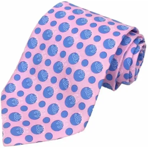 Pre-owned Accessories, male, , Size: ONE SIZE Pre-owned Silk home-office - Chanel Vintage - Modalova