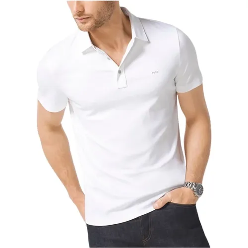 Sporty Mens Polo Shirt , male, Sizes: M - Michael Kors - Modalova