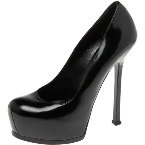 Pre-owned Pumps, female, , Size: 8 1/2 US Pre-owned Leather heels - Yves Saint Laurent Vintage - Modalova