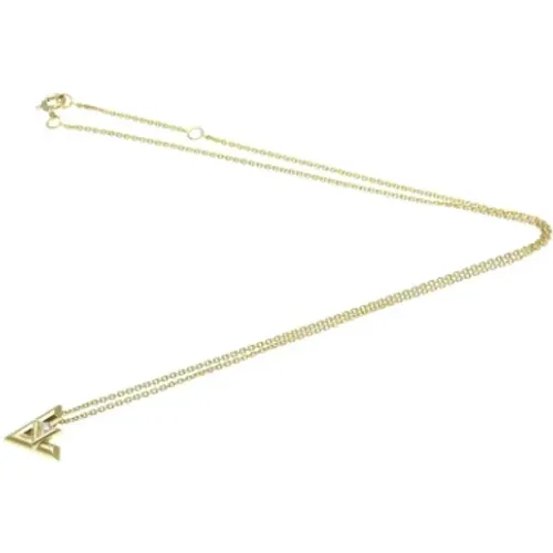 Pre-owned Jewellery, unisex, , Size: ONE SIZE Pre-owned Gold necklaces - Louis Vuitton Vintage - Modalova