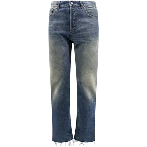 Gerades Jeans , Herren, Größe: W34 - Gucci - Modalova