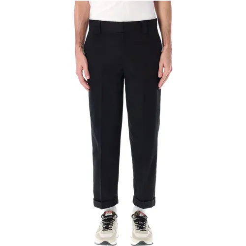 Cropped Trousers, male, , Size: M Mens Clothing Trousers Ss23 - Golden Goose - Modalova