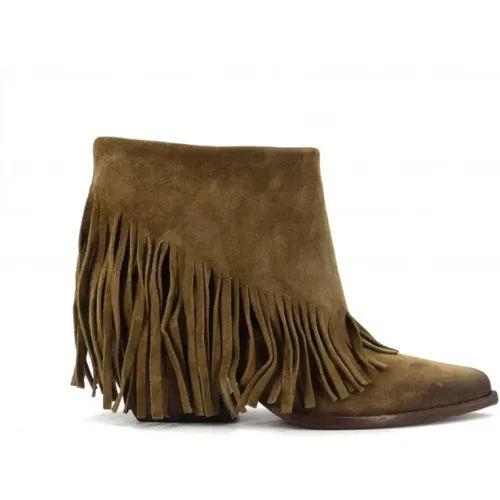 Ankle Boots , female, Sizes: 4 1/2 UK, 7 UK, 3 UK, 4 UK - Elena Iachi - Modalova