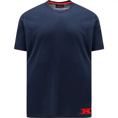 Mens Clothing T-Shirts Polos Ss24 , male, Sizes: M - Kiton - Modalova