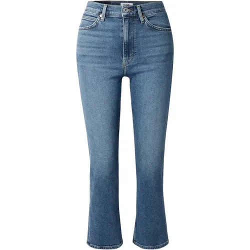 Cropped Jeans , female, Sizes: W27, W26 - Re/Done - Modalova