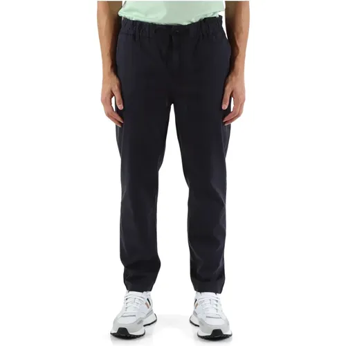 Tapered Fit Cotton Stretch Chinos , male, Sizes: S - Boss - Modalova