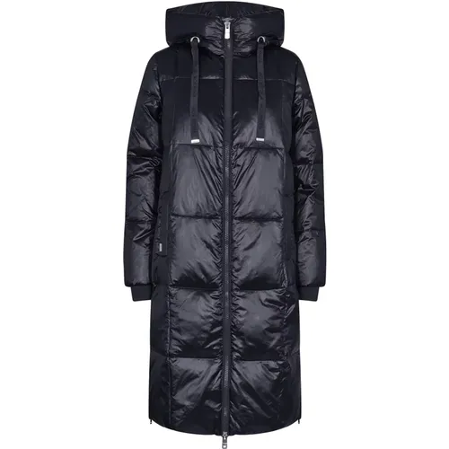 Metallic Down Jacket with Quilted Design , female, Sizes: M, L, XS, XL, S - MOS MOSH - Modalova