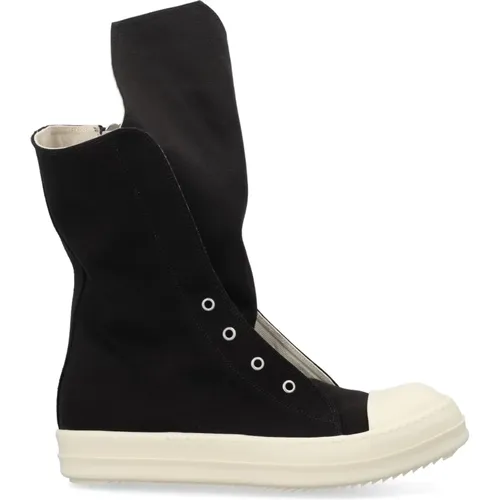 Milk Boot Sneakers Ss24 , male, Sizes: 6 UK - Rick Owens - Modalova