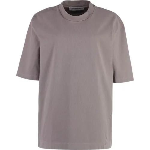 Baumwoll-Crew-Neck Oversize T-Shirt - Our Legacy - Modalova