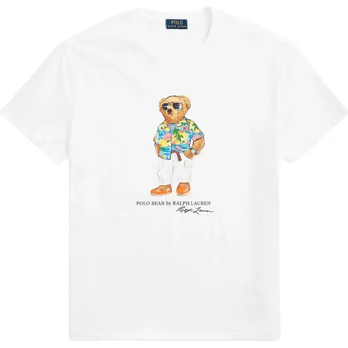Polo Bear T-Shirts und Polos , Herren, Größe: L - Ralph Lauren - Modalova
