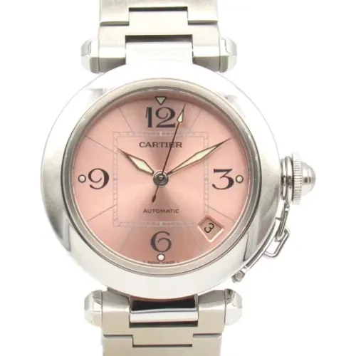 Pre-owned Watches, female, , Size: ONE SIZE Pre-owned Stainless Steel watches - Cartier Vintage - Modalova