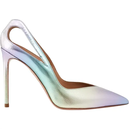 Pumps, female, , Size: 9 1/2 US Sheeva Opalescent Pumps - Aquazzura - Modalova