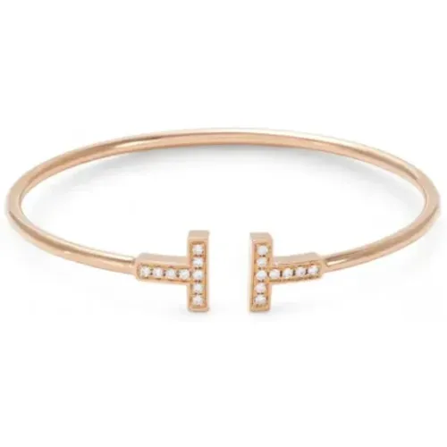 Pre-owned Jewellery, female, , Size: ONE SIZE Pre-owned Rose Gold bracelets - Tiffany & Co. Pre-owned - Modalova