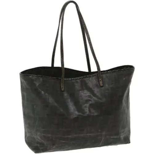 Pre-owned Tote Bags, female, , Size: ONE SIZE Pre-owned Canvas fendi-bags - Fendi Vintage - Modalova