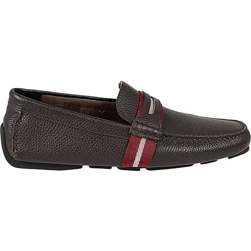 Loafers, male, , Size: 11 1/2 US Comfortable Slip-On Loafers for Men - Bally - Modalova